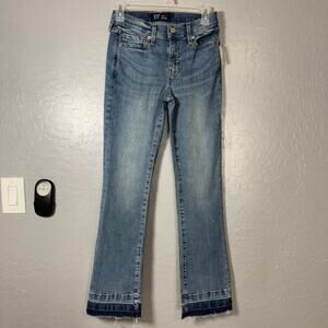 Gap Mid Rise Universal Baby Boot Jeans, Medium Wash, 0/25 Short, 707366